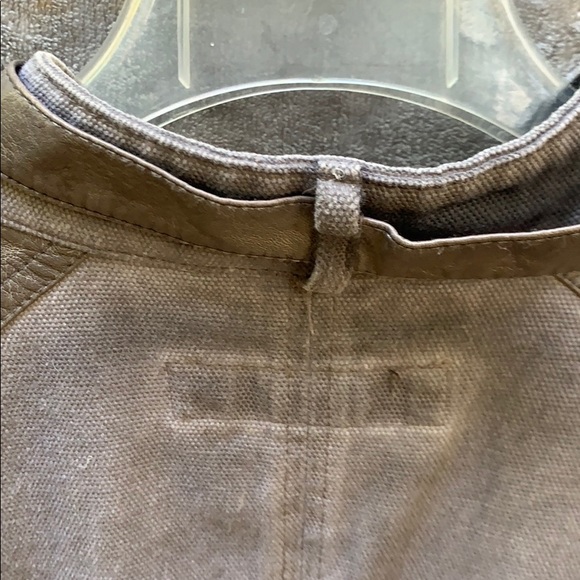 Blanc Noir Neiman Marcus motorcycle jacket size L - Picture 10 of 11